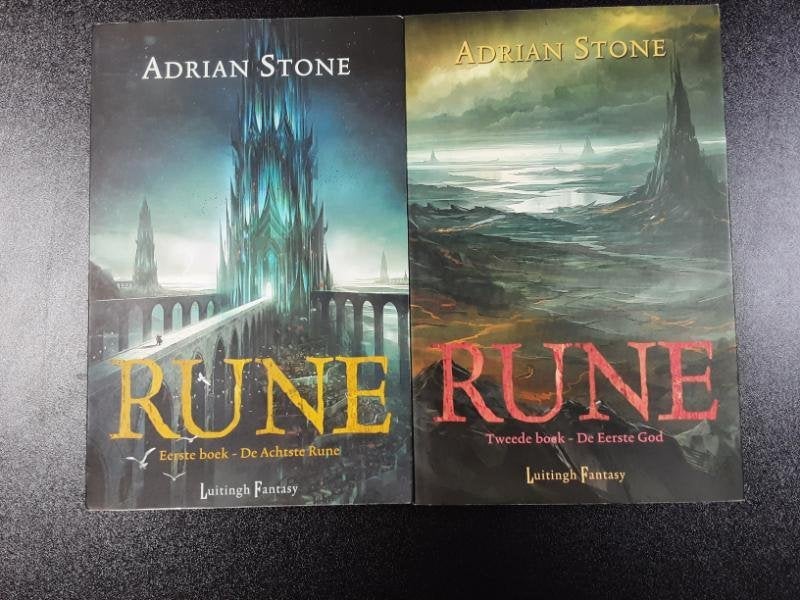Adrian Stone >> Rune (série complète)., Enlèvement ou Envoi, Utilisé, Adrian Stone