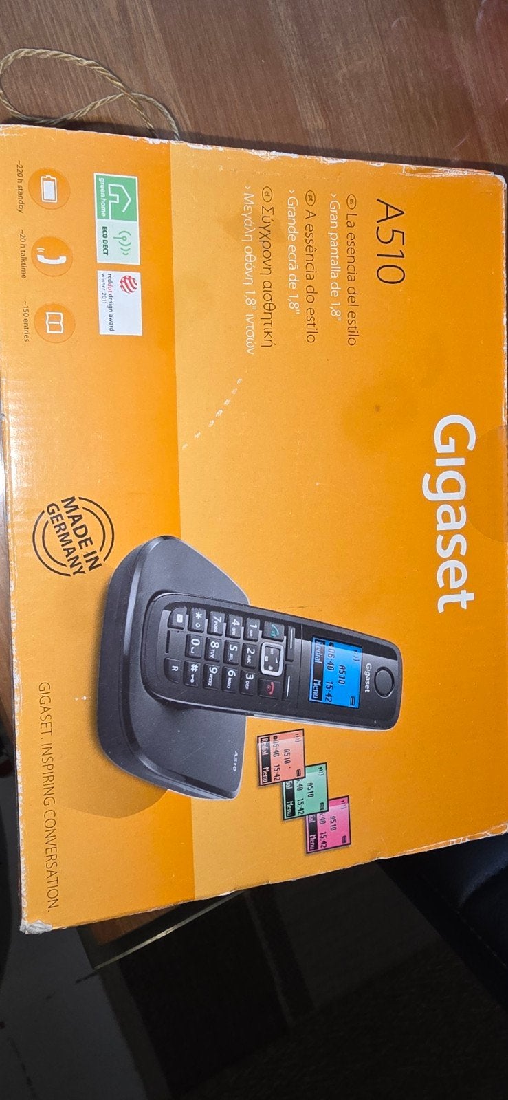 gigaset  vaste draagbare telefoon gebruikte, Ophalen, Gebruikt