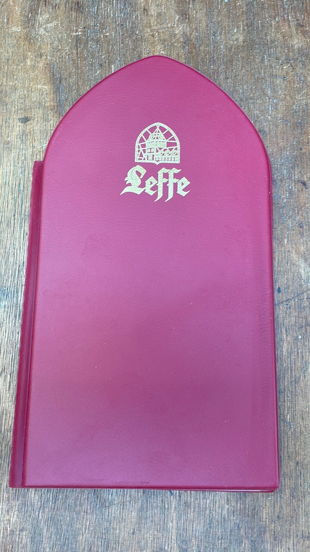Carte des boissons Leffe, Collections, Enlèvement ou Envoi, Comme neuf, Leffe