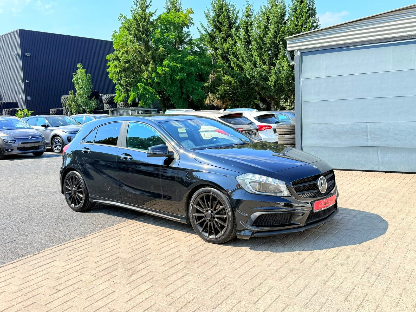 Mercedes A180 Amg-Line 1.6i 2014 1jaar garantie, Autos, Achat, Entreprise, Alcantara, Traction avant