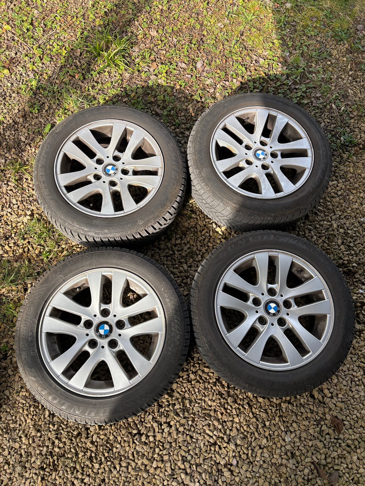 Jantes avec pneus hiver bmw 16 pouces, Autos : Pièces & Accessoires, Pneus & Jantes, Enlèvement, 16 pouces, Pneus hiver, Pneu(s)