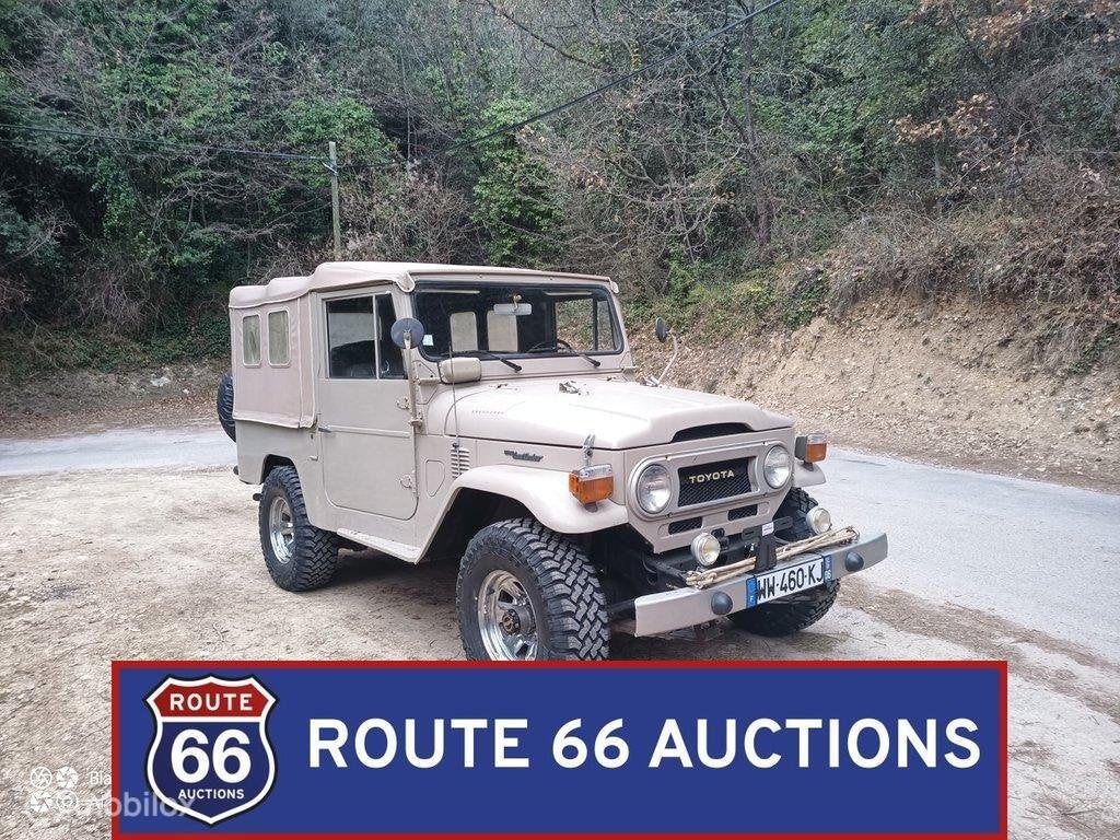 Toyota Land Cruiser FJ43 | 1975 | Route 66 Auctions, Achat, Entreprise, Boîte manuelle, Autre carrosserie