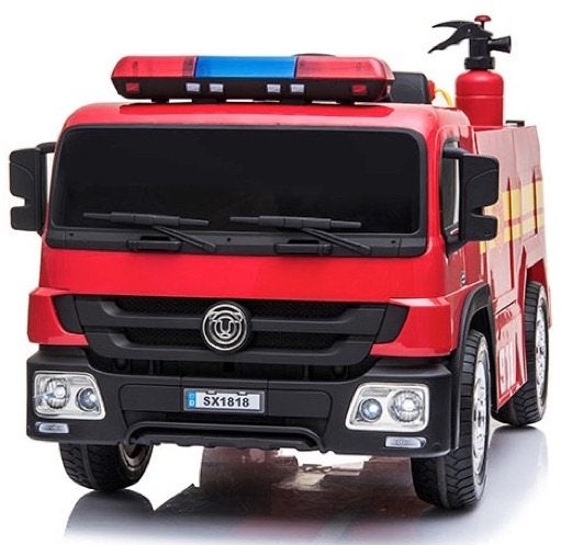 Voiture électrique enfant • CAMION DE POMPIER 12V 10Ah • Lux, Enlèvement, Neuf