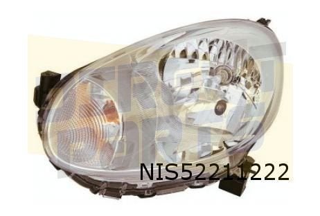 Nissan Micra (11/10-6/13) Koplamp Rechts OES! 260101HB0B, Neuf, -, -, -