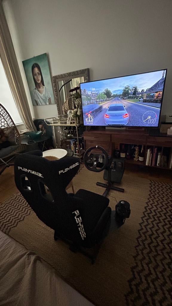 Logitech G920 + Playseat evolution pro + shifter, Ophalen, Zo goed als nieuw