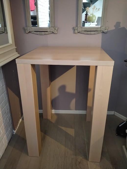 Tafel, Ophalen, Zo goed als nieuw, Vierkant, Overige houtsoorten