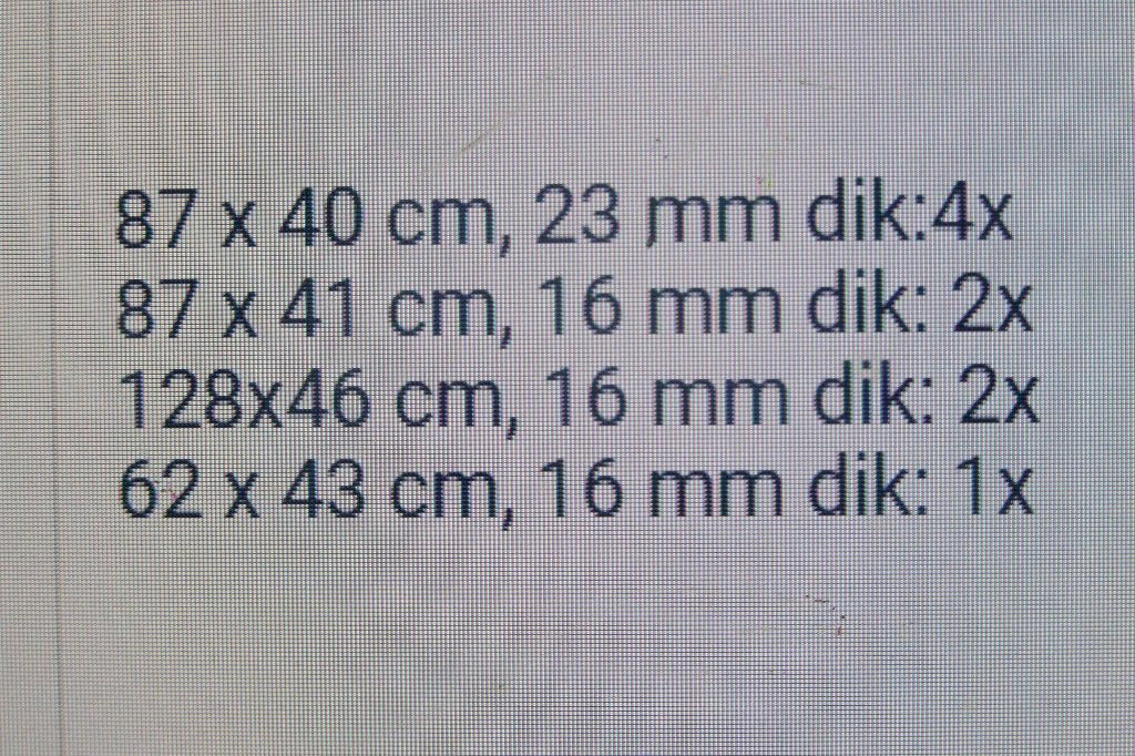 Schapplanken voor boeken, hobbykamer, gereedschap, enz, Doe-het-zelf en Bouw, Hout en Planken, Ophalen, Zo goed als nieuw, Plank