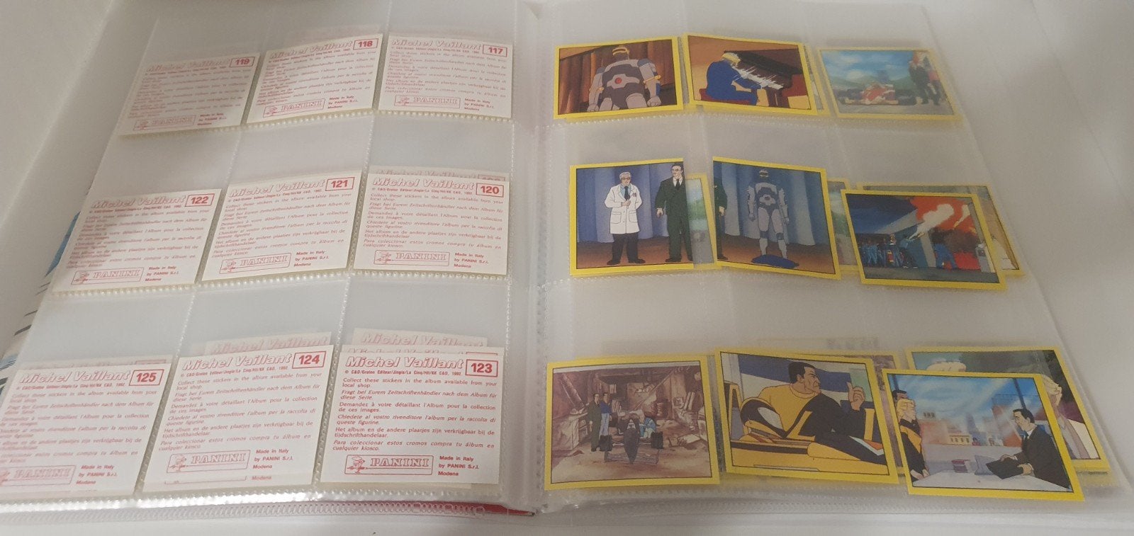 Panini Michel Vaillant 1993 COMPLEET, Ophalen of Verzenden