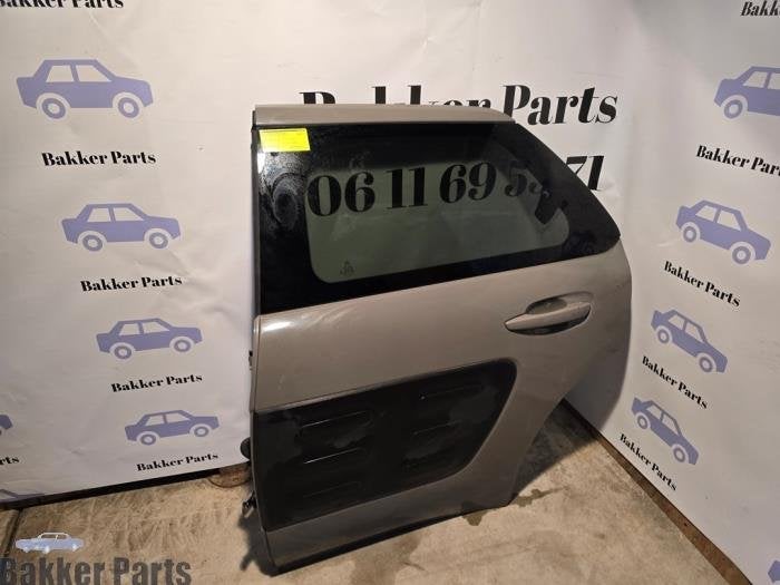 Portier 4Deurs links-achter van een Citroen C4 Cactus (KDQ), Gebruikt, Deur, -, -