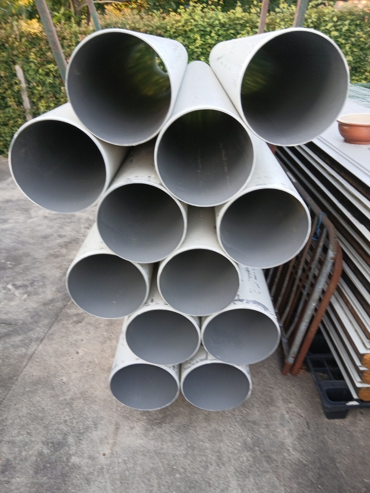 Pvc buizen 315 en put of verluchtingsroosters., Ophalen, PVC, Afvoer