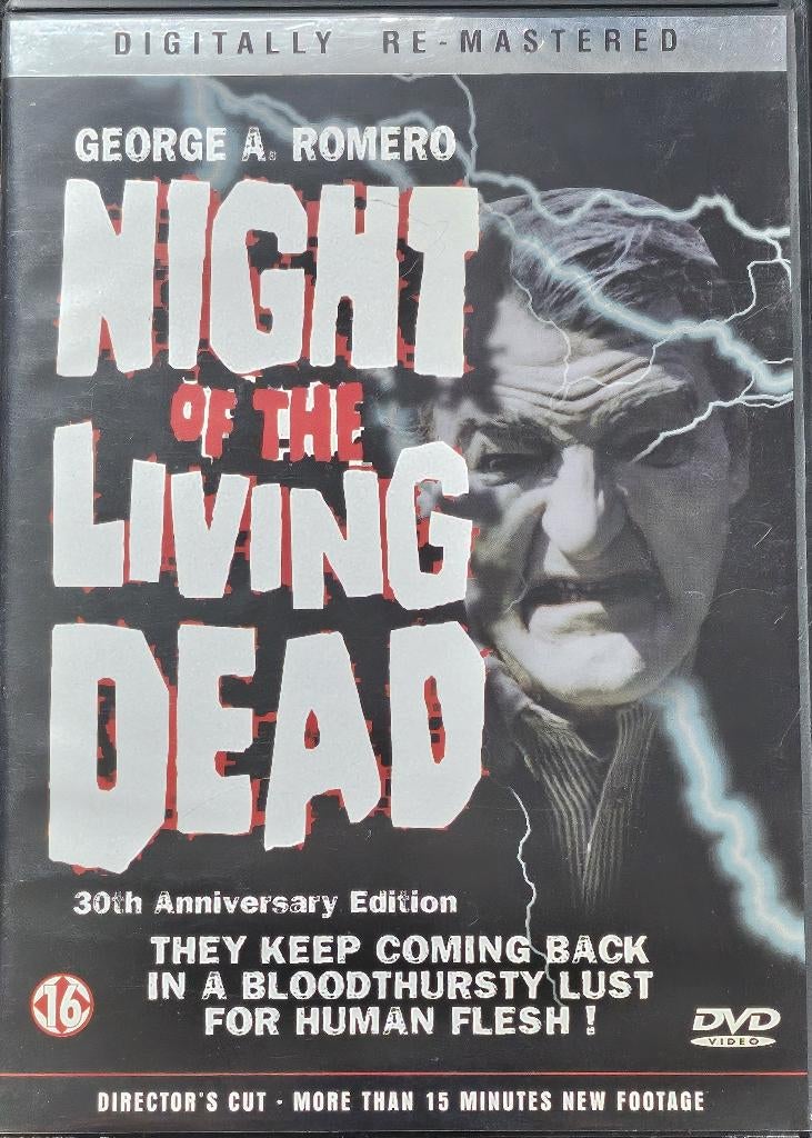 Night of the Living Death '30th anniversary edition' (1968), CD & DVD, DVD | Classiques, Enlèvement ou Envoi, Comme neuf, Horreur