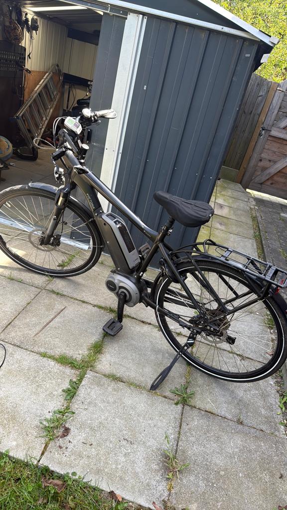 Victoria elektrische fiets, Fietsen en Brommers, Elektrische fietsen, Gebruikt, 59 cm of meer, 30 tot 50 km per accu, Ophalen