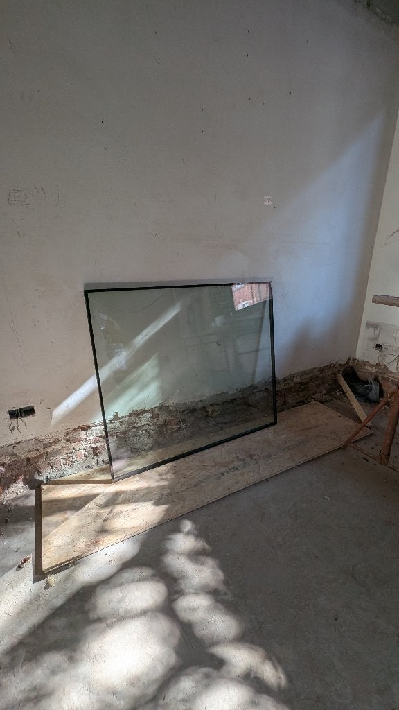 3-voudig Glas 1199x1406mm - Ultra HR-1+ 4/12/4/12/4, Doe-het-zelf en Bouw, Glas en Ramen, 120 tot 160 cm, Nieuw, Ophalen of Verzenden