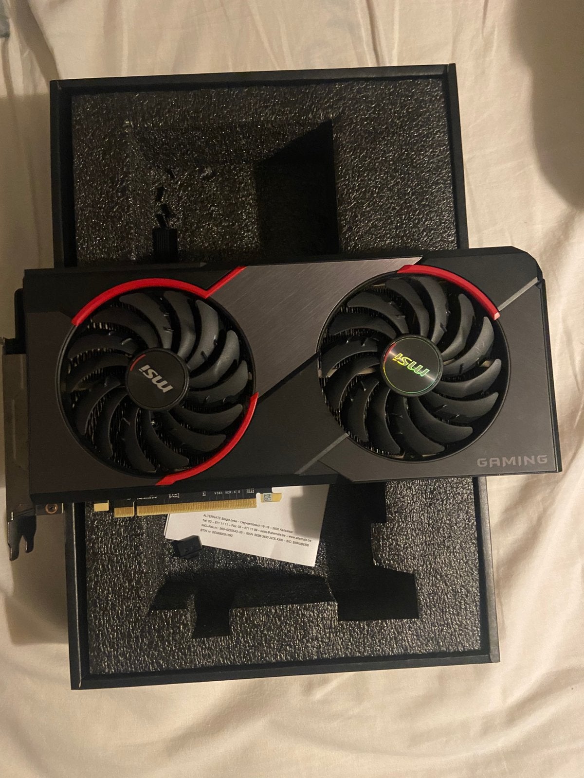 MSI RX5600 XT 6gb, Computers en Software, Ophalen of Verzenden, Zo goed als nieuw