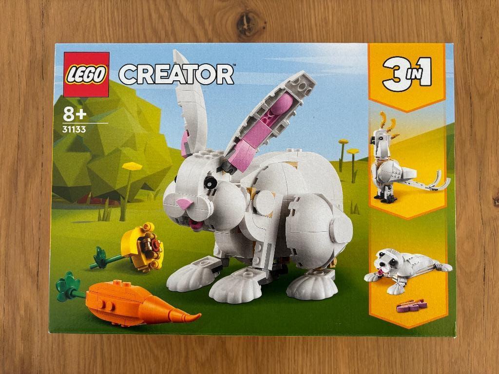 Lego 31133 Creator 3in1 White rabbit, Lego, Nieuw, Ophalen of Verzenden, Compleet