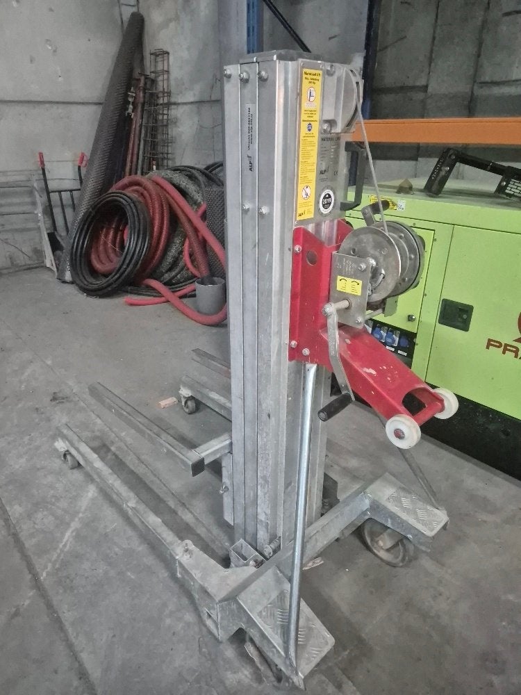 ALPlift Montagelift ALU, Doe-het-zelf en Bouw, Ophalen, Gebruikt