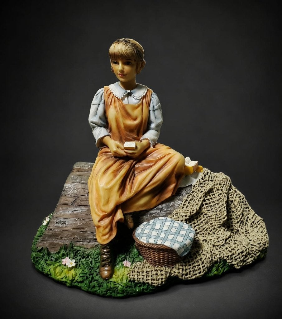 Figurine de la collection Leonardo Fisherman's Daughter., Enlèvement, Comme neuf, Humain