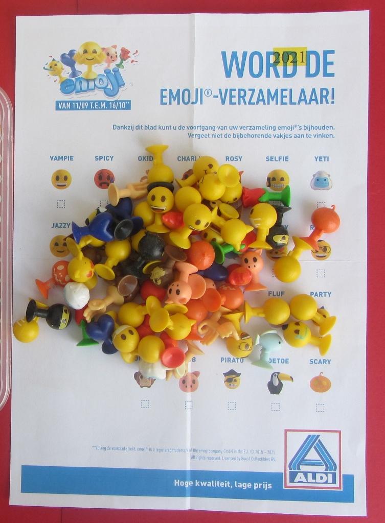 Aldi Emoji's 2021 - Vervolledig uw album, Verzamelen, Supermarktacties, Aldi, Ophalen of Verzenden