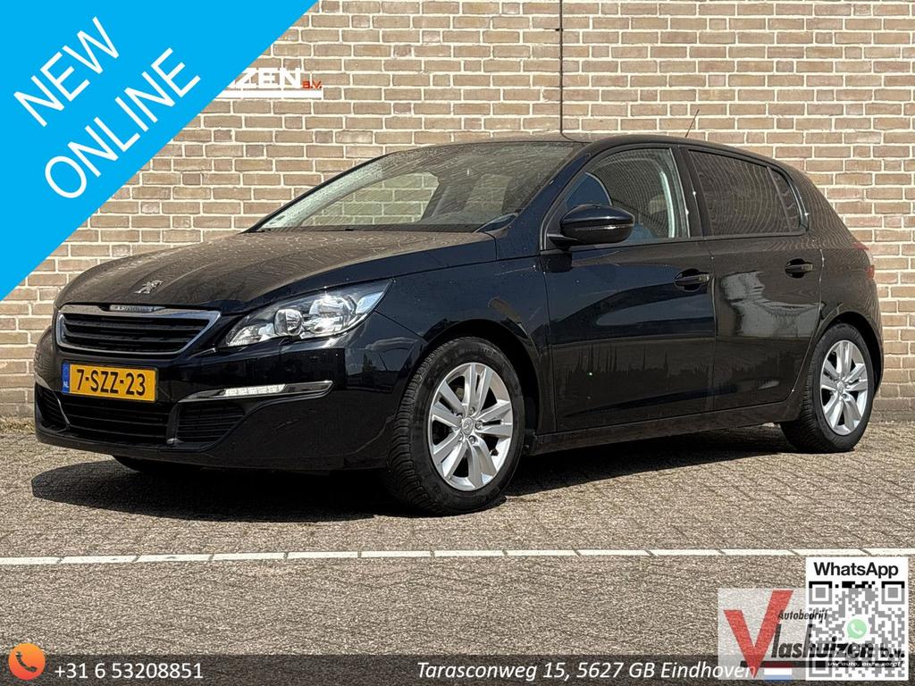 Peugeot 308 1.6 THP Active | Trekhaak | Cruise | Climate | P, Achat, 129 g/km, Entreprise, Boîte manuelle