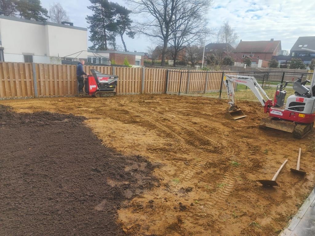 Grondwerken, Jardin & Terrasse, Terrasses, Enlèvement ou Envoi