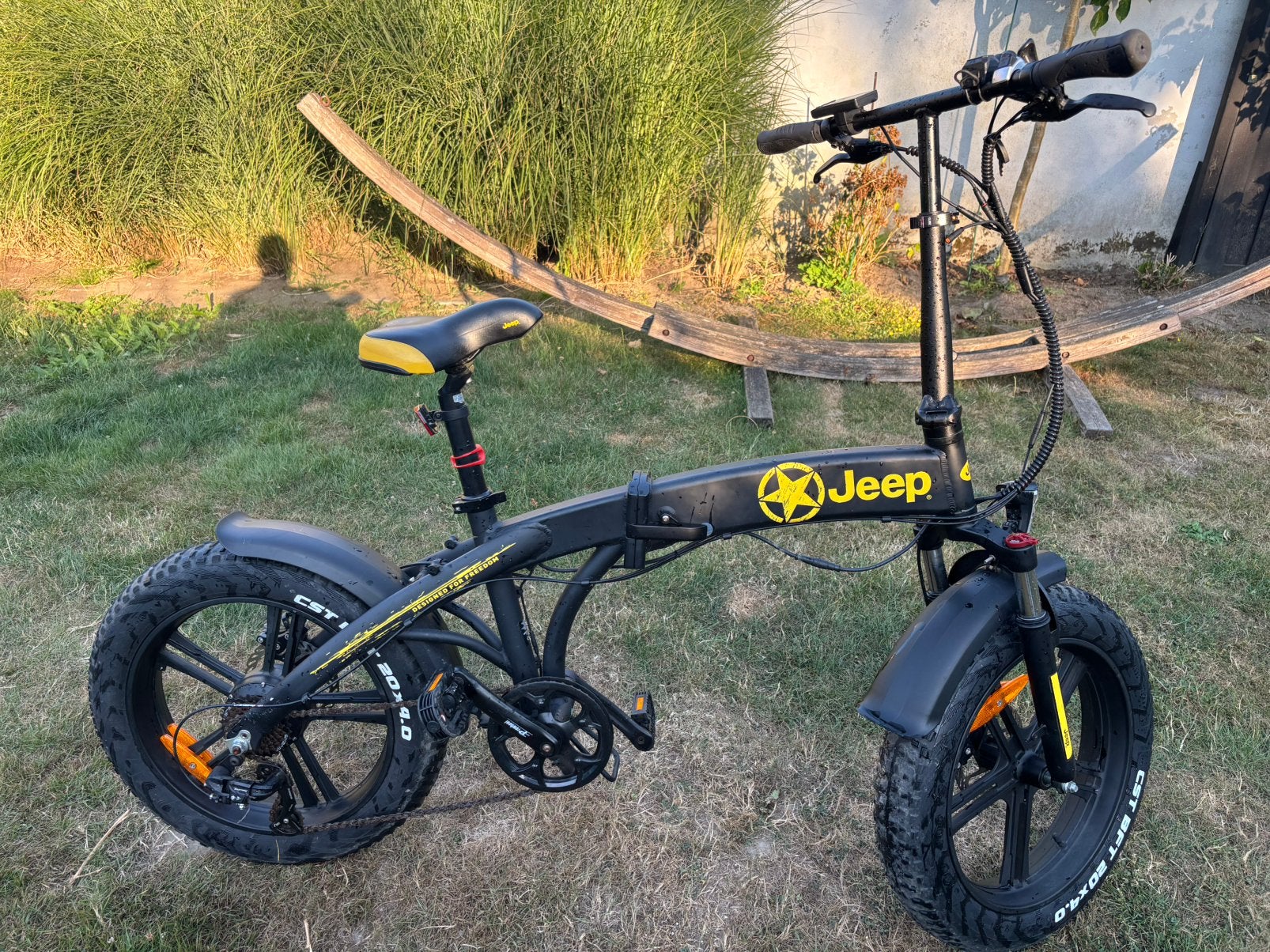Jeep elekrische plooi fatbike, Ophalen, Zo goed als nieuw