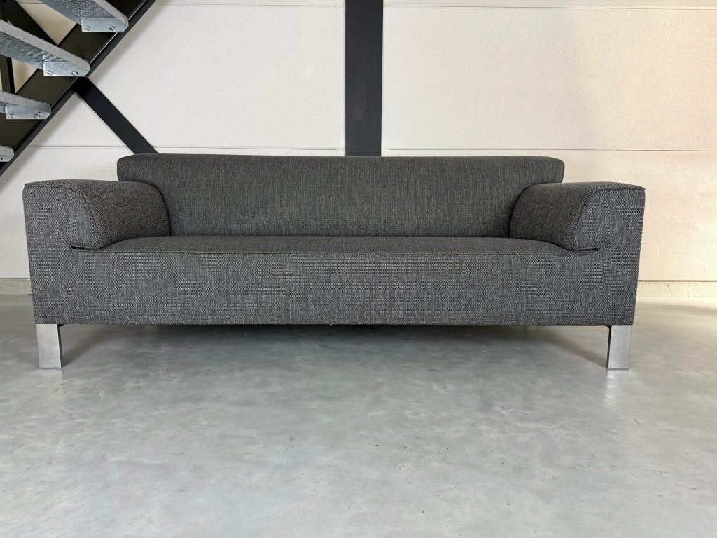 Pode Edit – Gris foncé – Comme neuf, Leolux Artifort Harvink, 200 à 250 cm, Banc droit, Comme neuf