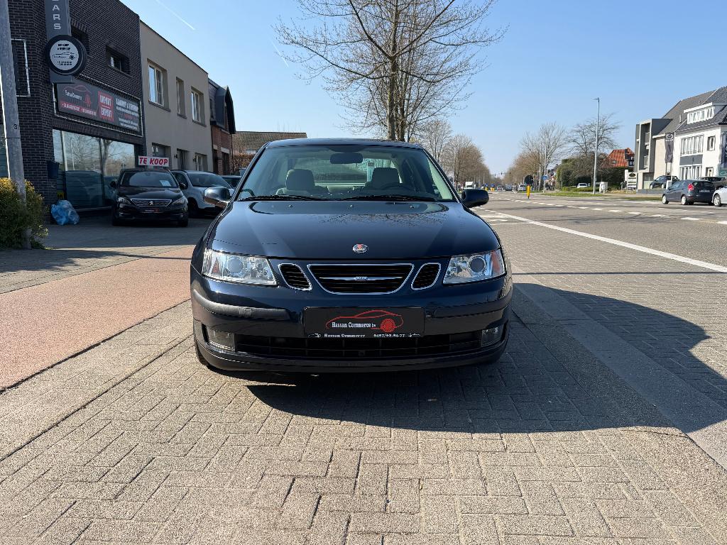 Saab 9-3 1.8i 124.000Km 2005 Airco*Leder 12m Garantie, Autos, Saab, Achat, Garantie prolongée, Boîte manuelle, Entretenue par le concessionnaire