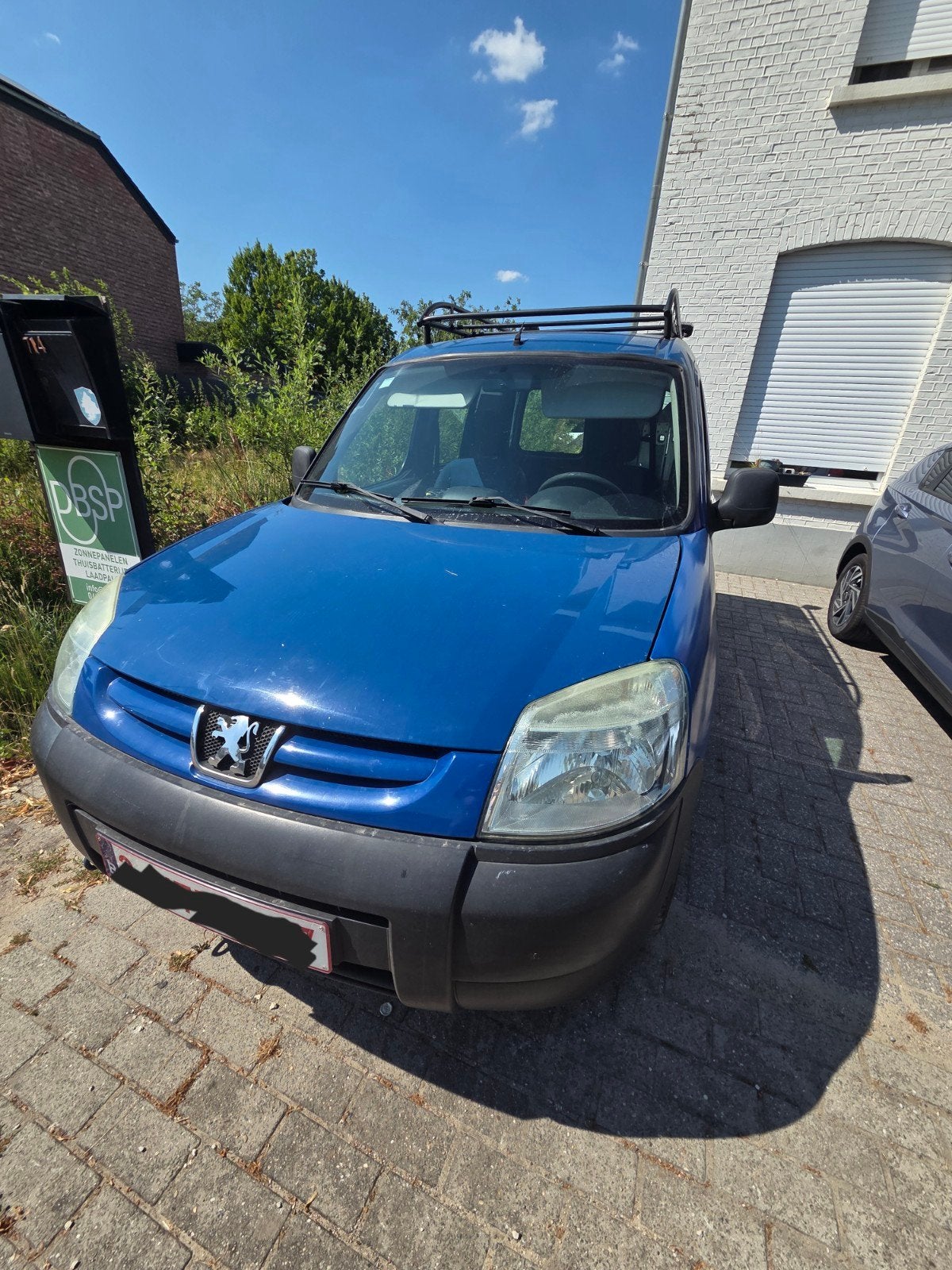 Peugeot partner, Auto's, Voorwielaandrijving, Stof, Blauw, Particulier