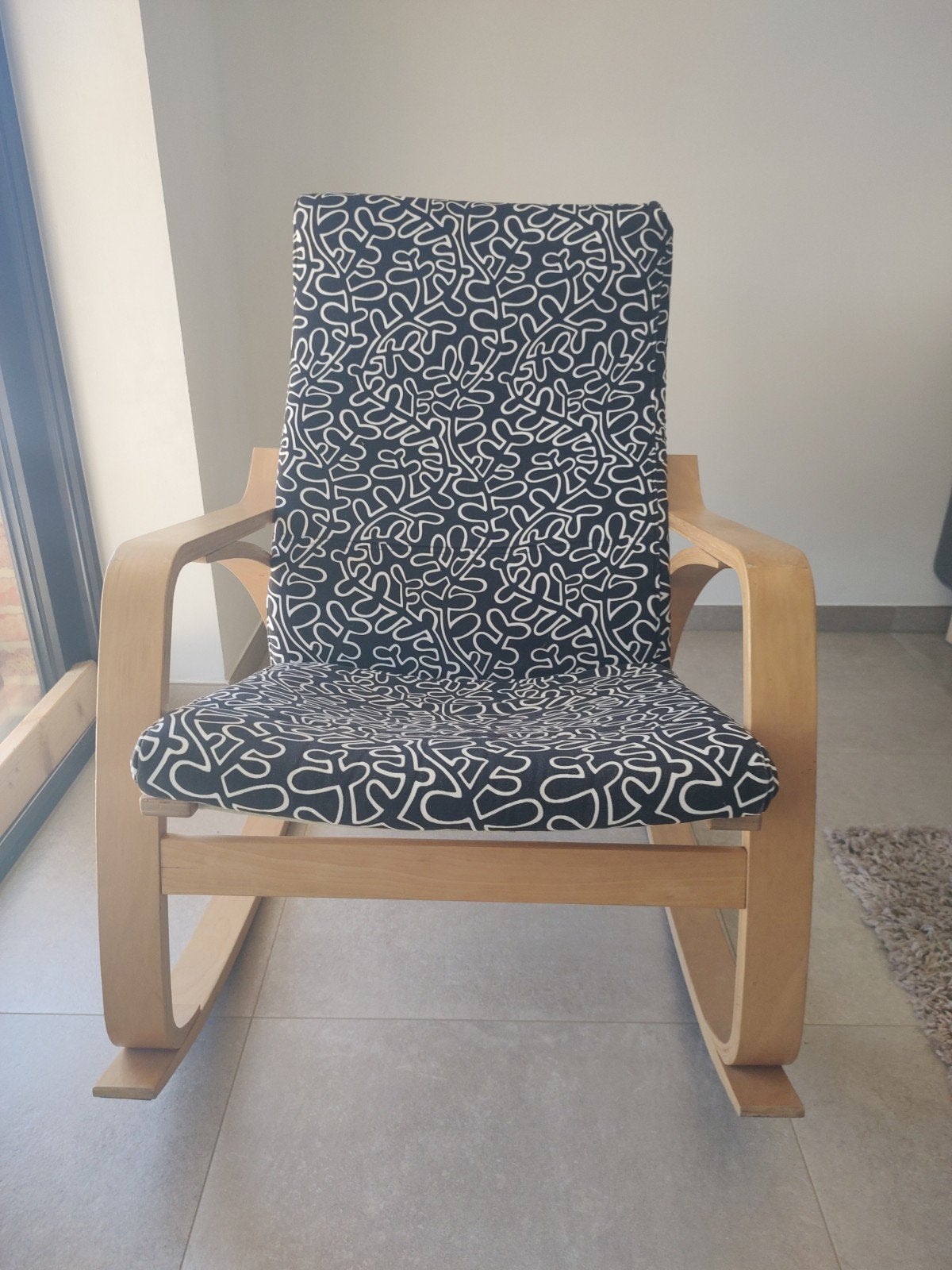 ikea schommelstoel poang, Ophalen