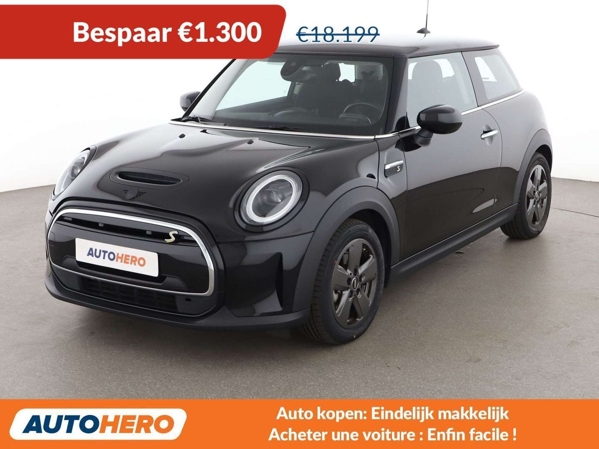 MINI Cooper SE Cooper SE Essential Trim (bj 2021, automaat), Auto's, Mini, 4 zetels, Stof, 184 pk, Te koop