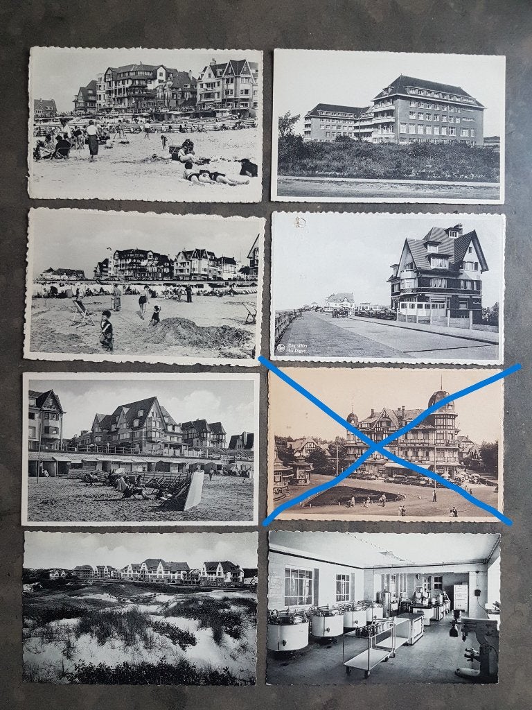 De Haan a/Zee Coq s/Mer ( 1 euro/ postkaart ), Ophalen of Verzenden, West-Vlaanderen