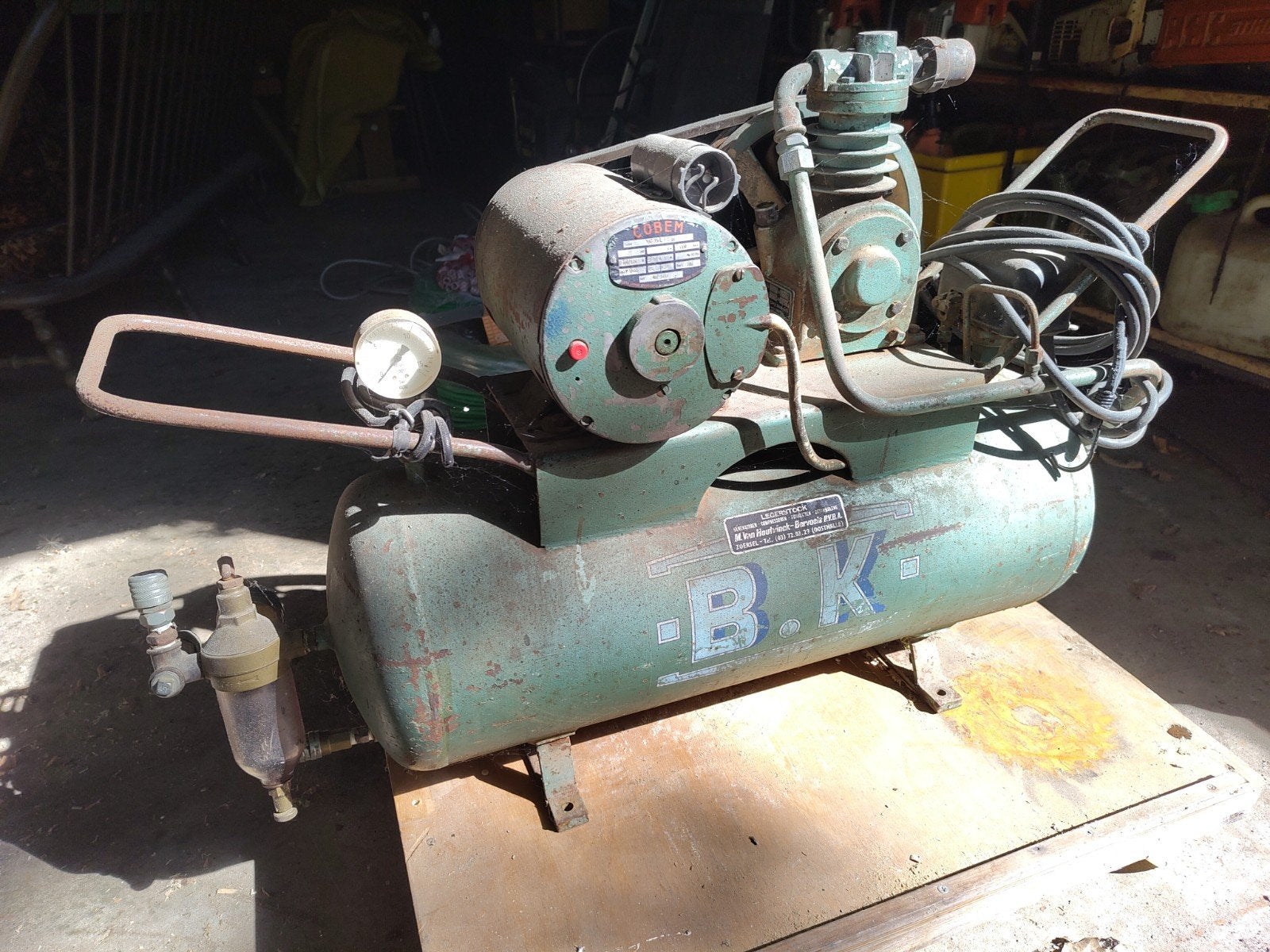 Compressor, Doe-het-zelf en Bouw, Ophalen