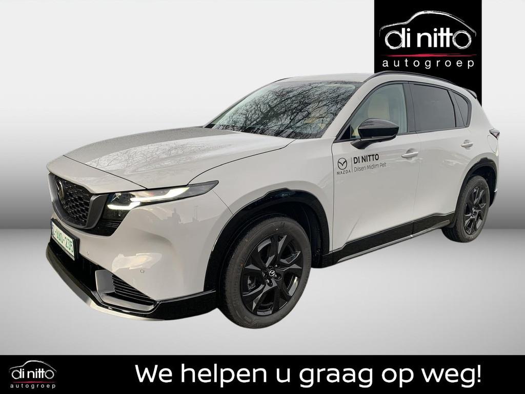 Mazda CX-5 2.5 141 hp Auto Homura (Tan) + Pano + Aero Pack, Auto's, Mazda, Bedrijf, Te koop, CX-5, 360° camera, Airconditioning