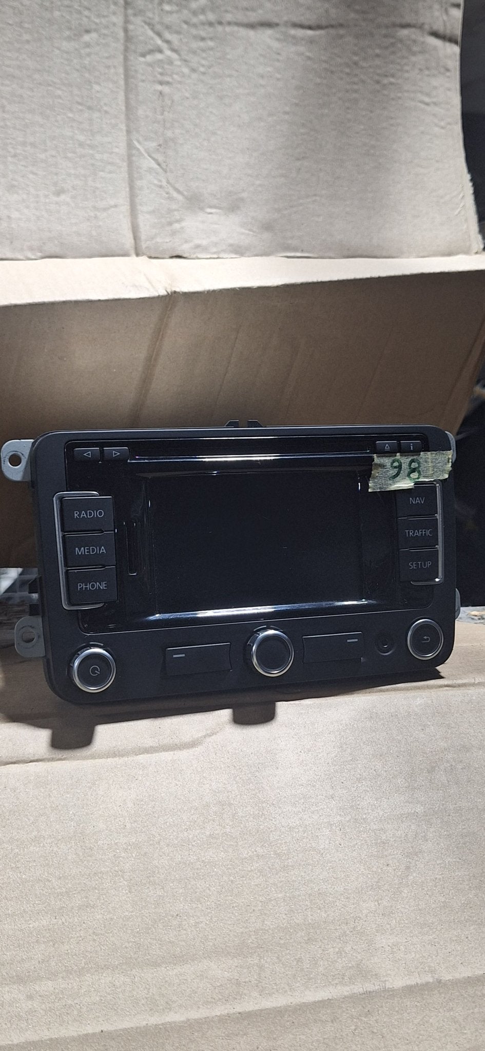 Originele Volkswagen RNS Navigatie / Multimediaradio, Gebruikt, -, -, Ophalen of Verzenden