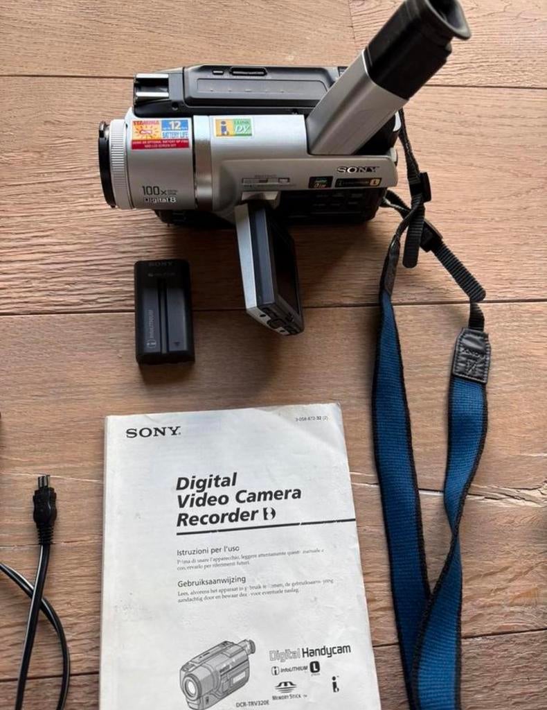 Sony DCR-TRV120E Alleskunner Digital8 Hi8 Video8 videocamera, Audio, Tv en Foto, Videocamera's Digitaal, Ophalen of Verzenden