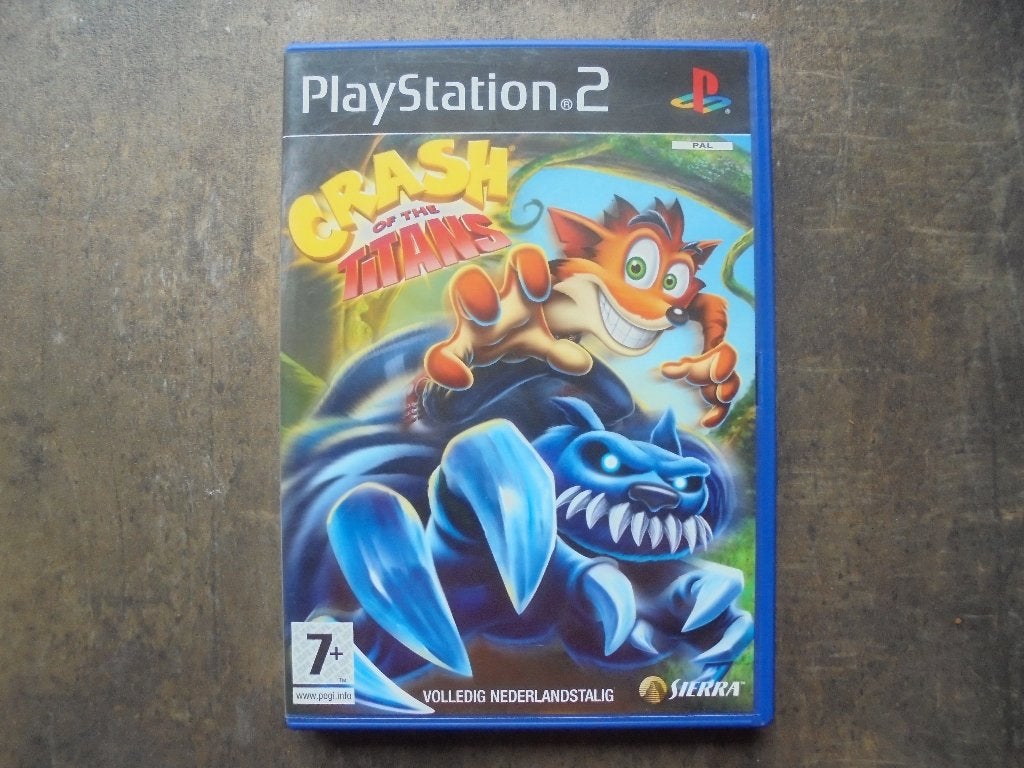 Crash Of The Titans voor PS2 (zie foto's), Avontuur en Actie, Gebruikt, 1 speler, Ophalen of Verzenden
