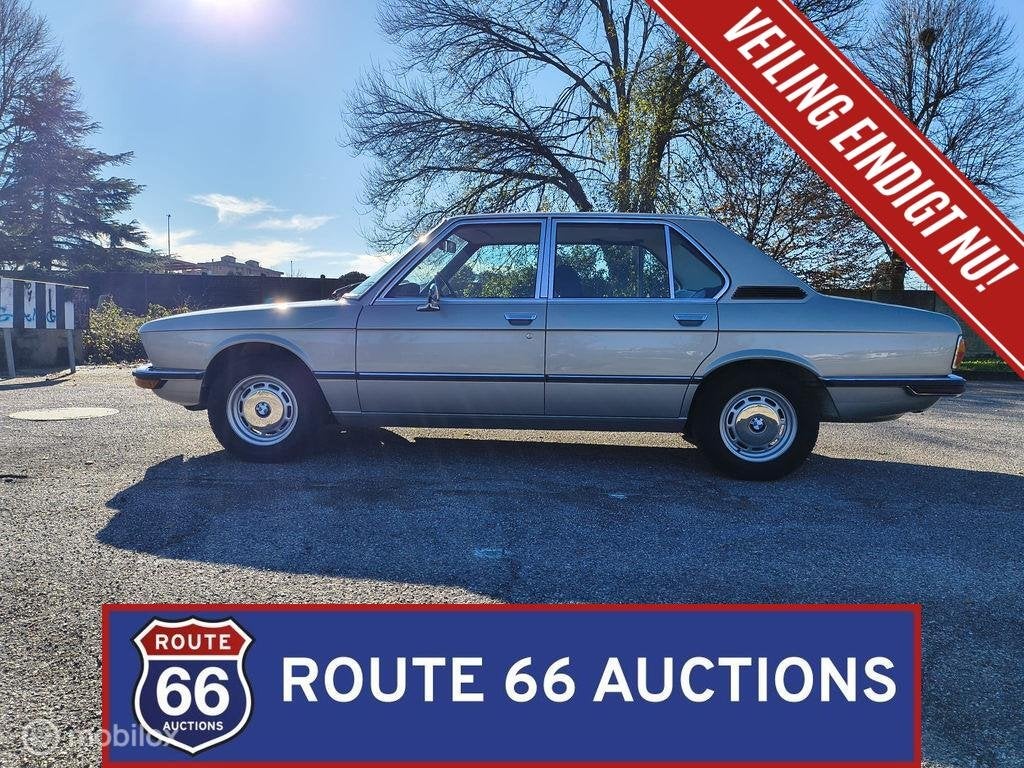 BMW 520 | 1974 | Route 66 Auctions, Achat, Entreprise, Boîte manuelle, Autre carrosserie