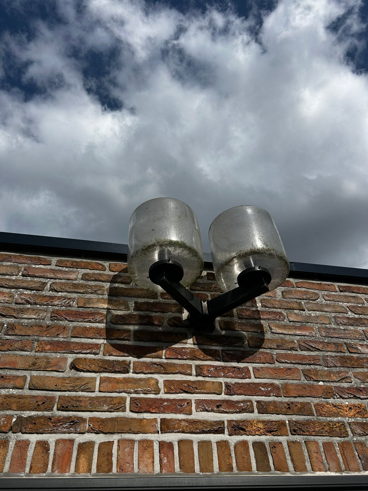 Vintage buiten lampen, Ophalen, Gebruikt, Geschikt voor buiten, Buitenlamp