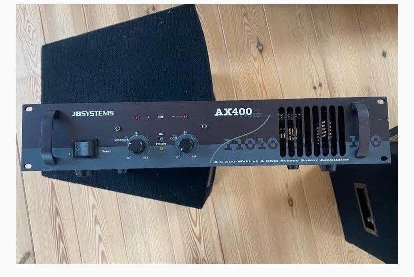 AX 400 JBsystems versterker, Muziek en Instrumenten, Ophalen, Zo goed als nieuw, Minder dan 500 watt, Overige typen