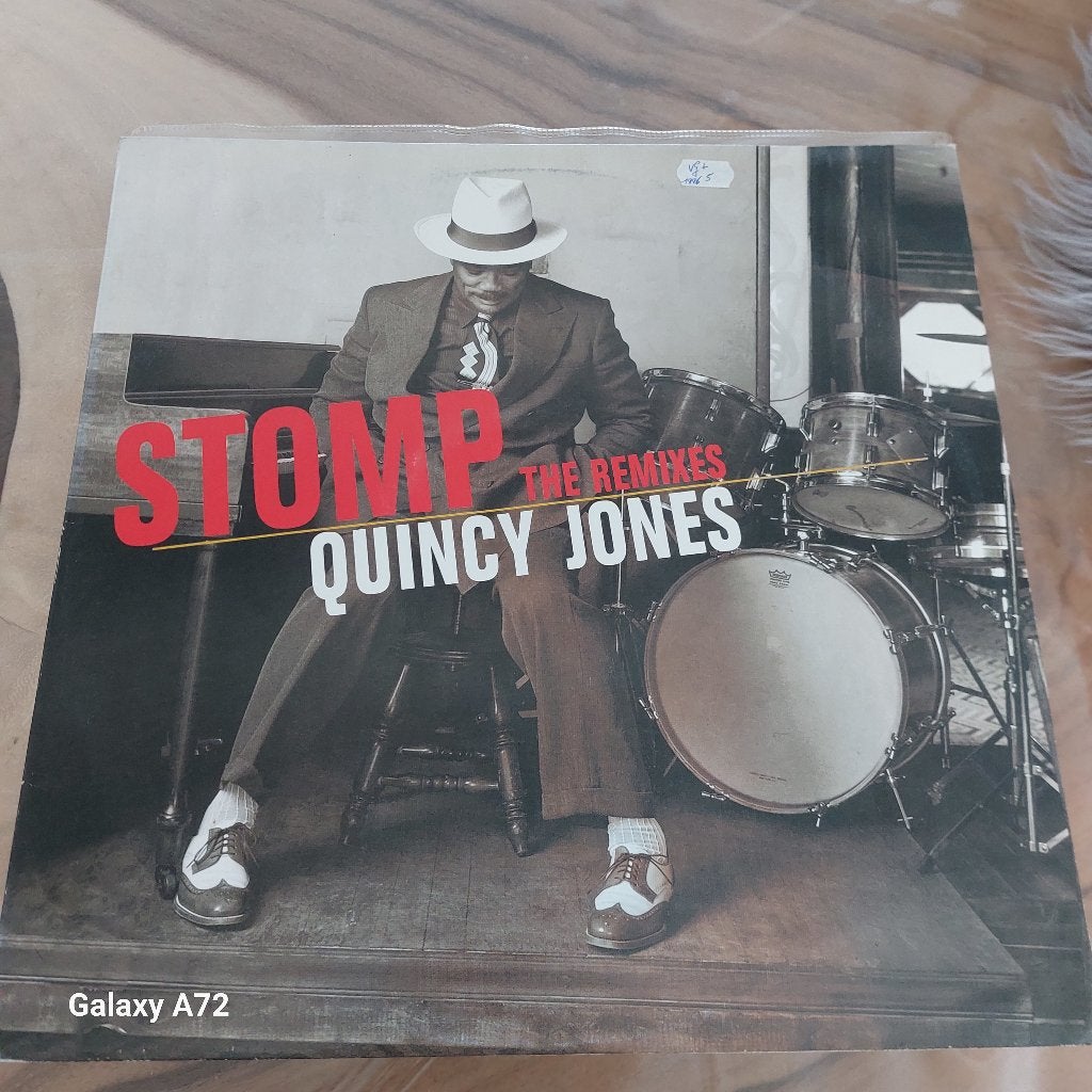 quincy jones stomp rmxs 12 inch maxi, Gebruikt, House, Ophalen of Verzenden, 12 inch