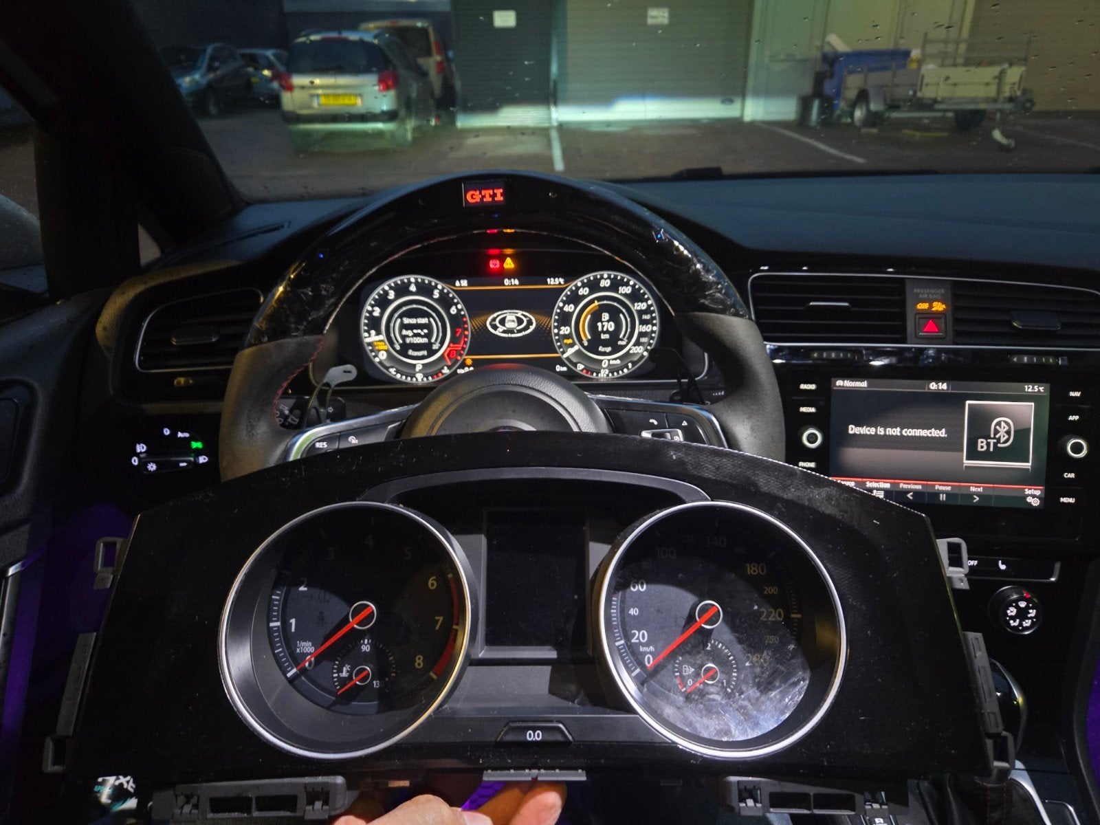 Virtual cockpit golf 7 retrofit, Enlèvement