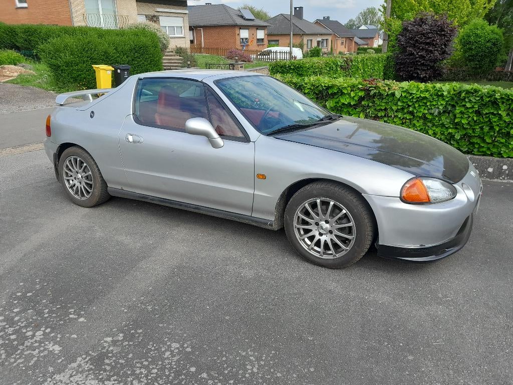 crx delsol, Cuir, Argent ou Gris, Boîte manuelle, 180 g/km