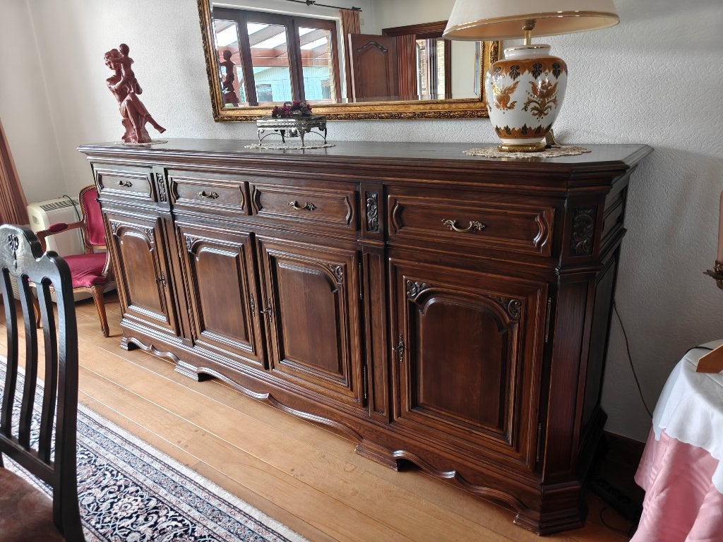 Dressoir, Ophalen, Eikenhout, Met lade(s), Zo goed als nieuw
