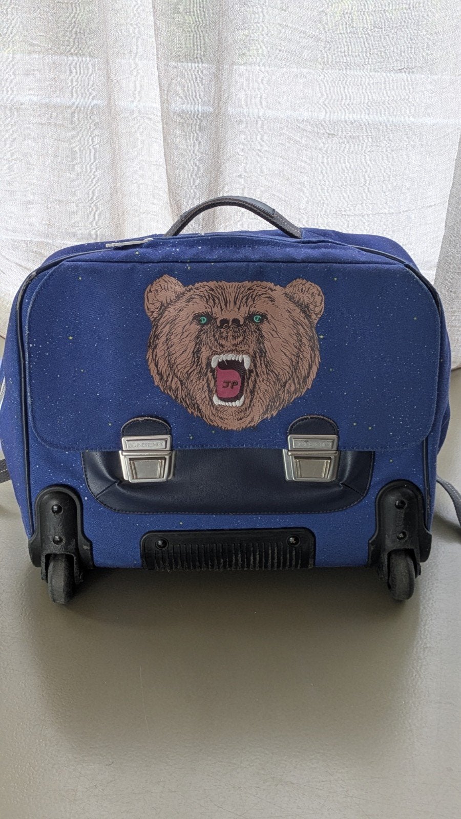 Jeune Premier schooltas - op wieltjes, Ophalen, Gebruikt, Blauw, Overige typen