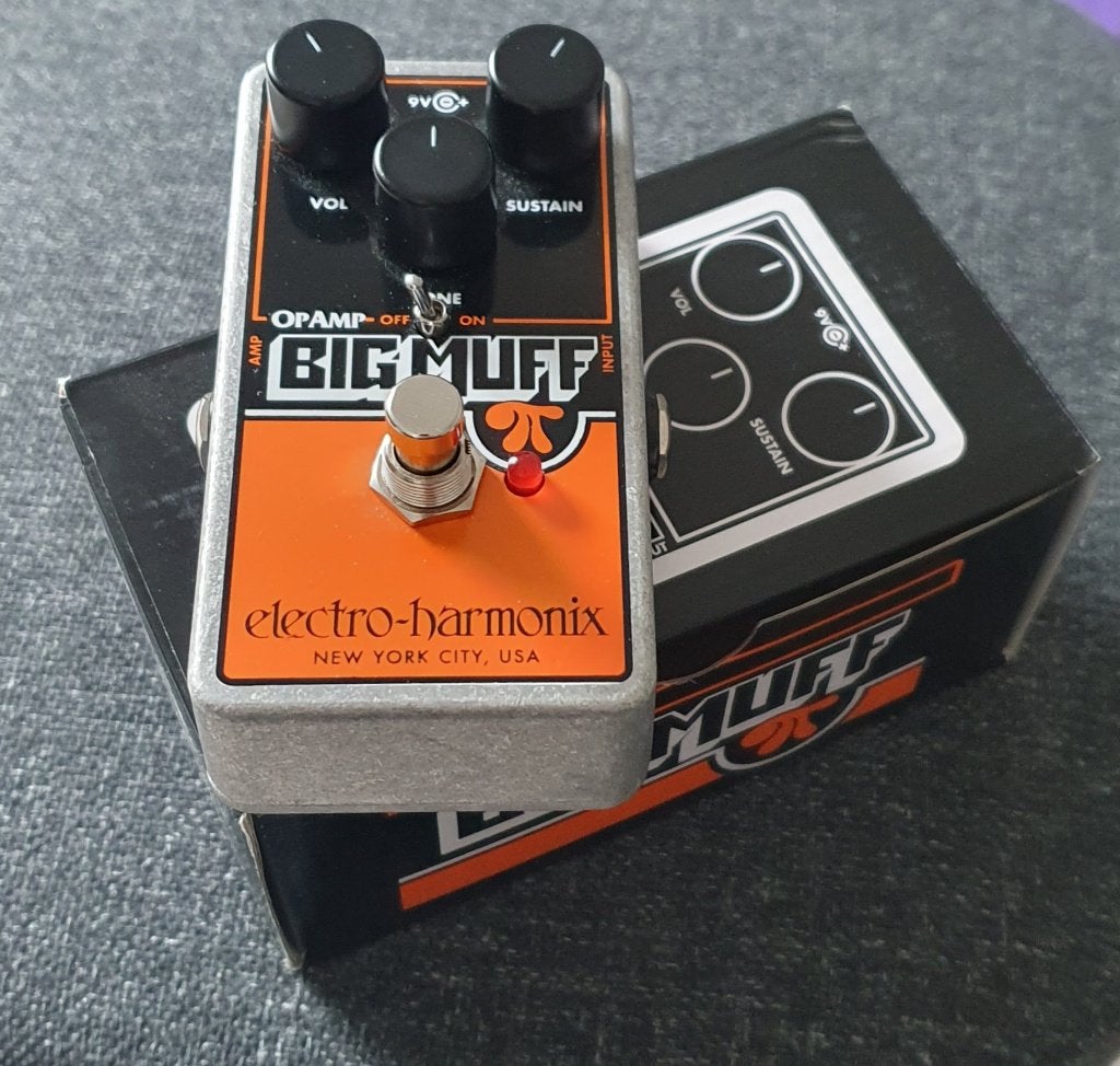 Fuzz Big Muff Op amp Billy Corgan Electro Harmonix, Musique & Instruments, Enlèvement ou Envoi, Neuf, Distortion, Overdrive ou Fuzz