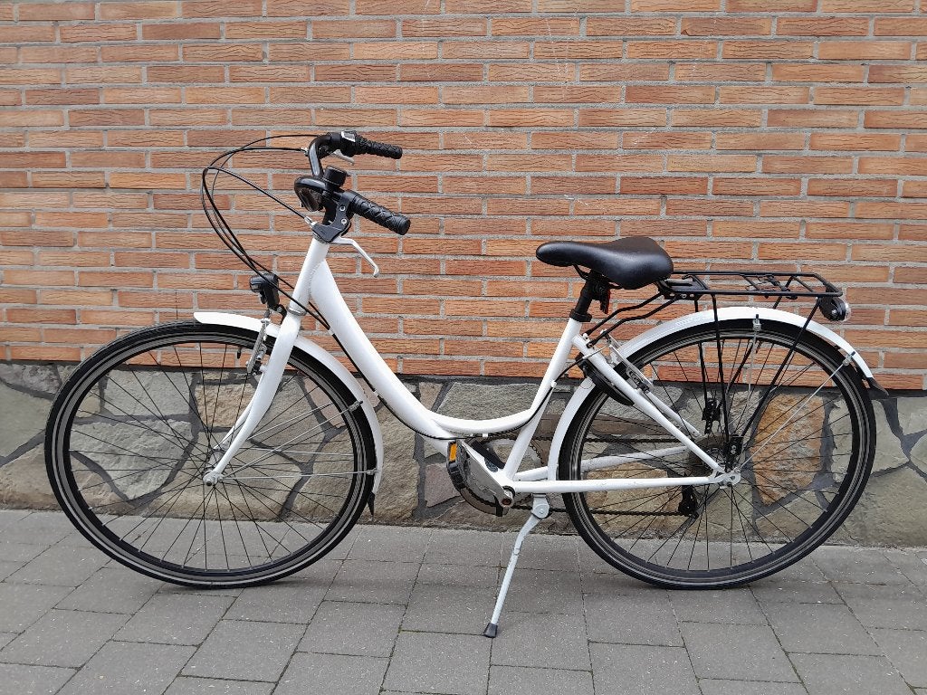 Meisjesfiets 9-12 jaar, Fietsen en Brommers, Ophalen, Gebruikt, Velgrem, Versnellingen