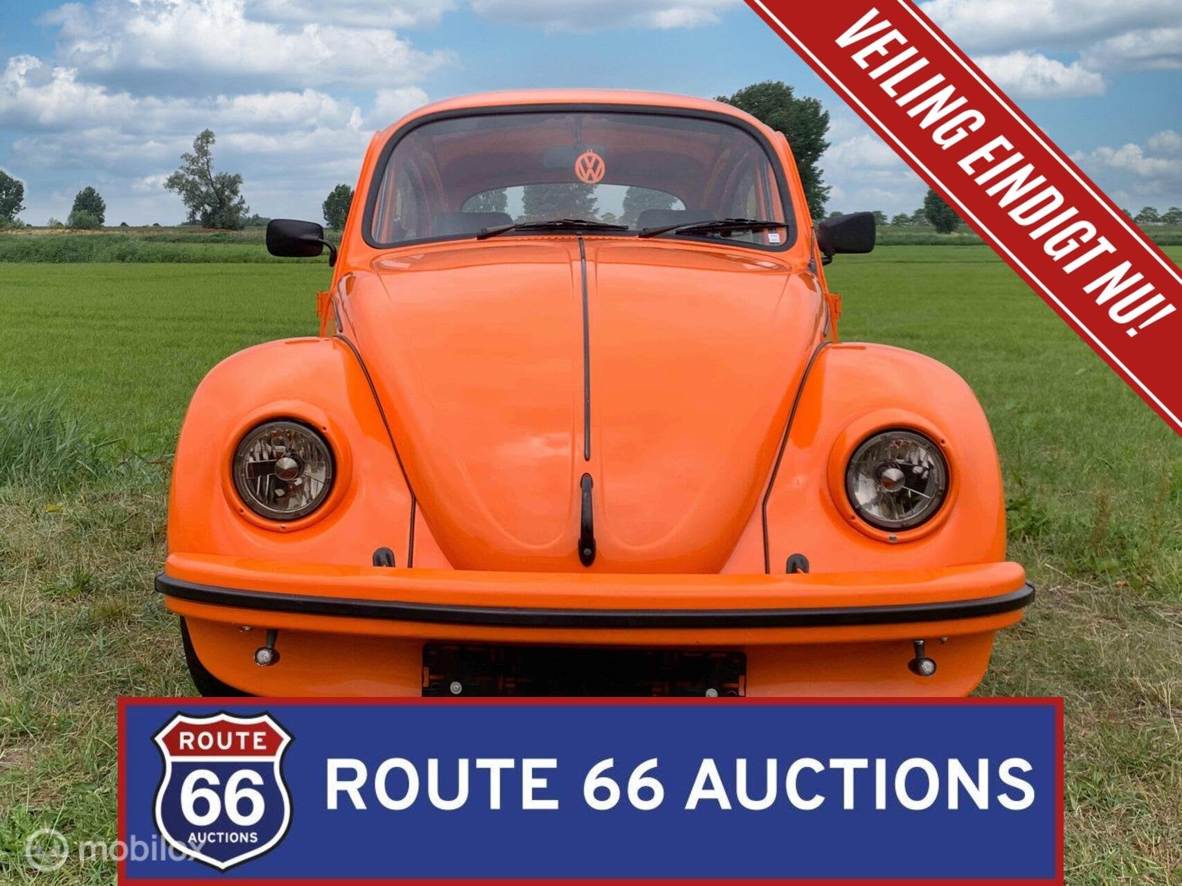 Volkswagen Beetle | 1972 | Route 66 Auctions, Auto's, Volkswagen, Zwart, Bedrijf, Handgeschakeld