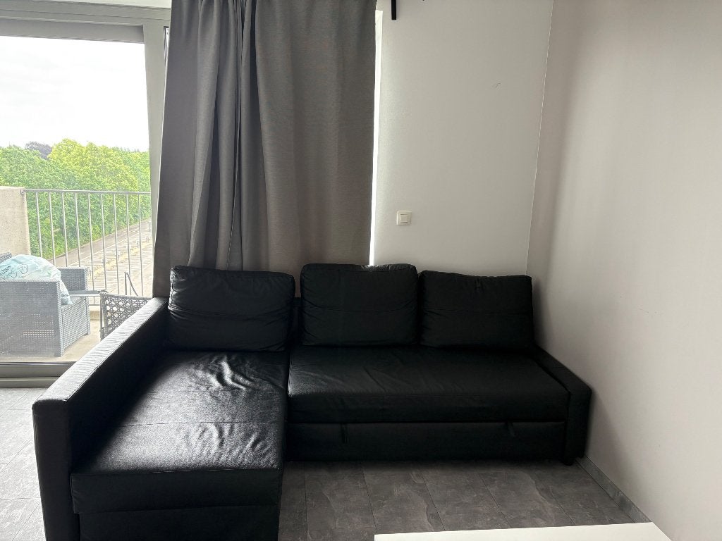 Zwart, Huis en Inrichting, Ophalen, Gebruikt, Hoekbank, Driepersoons