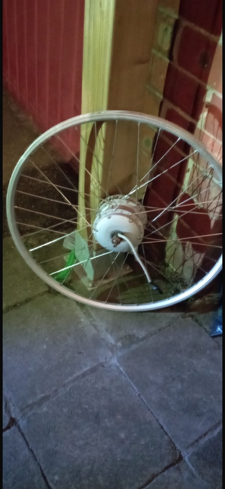Elektirsche fiets of normall fiets onderdelen, Ophalen, Zo goed als nieuw