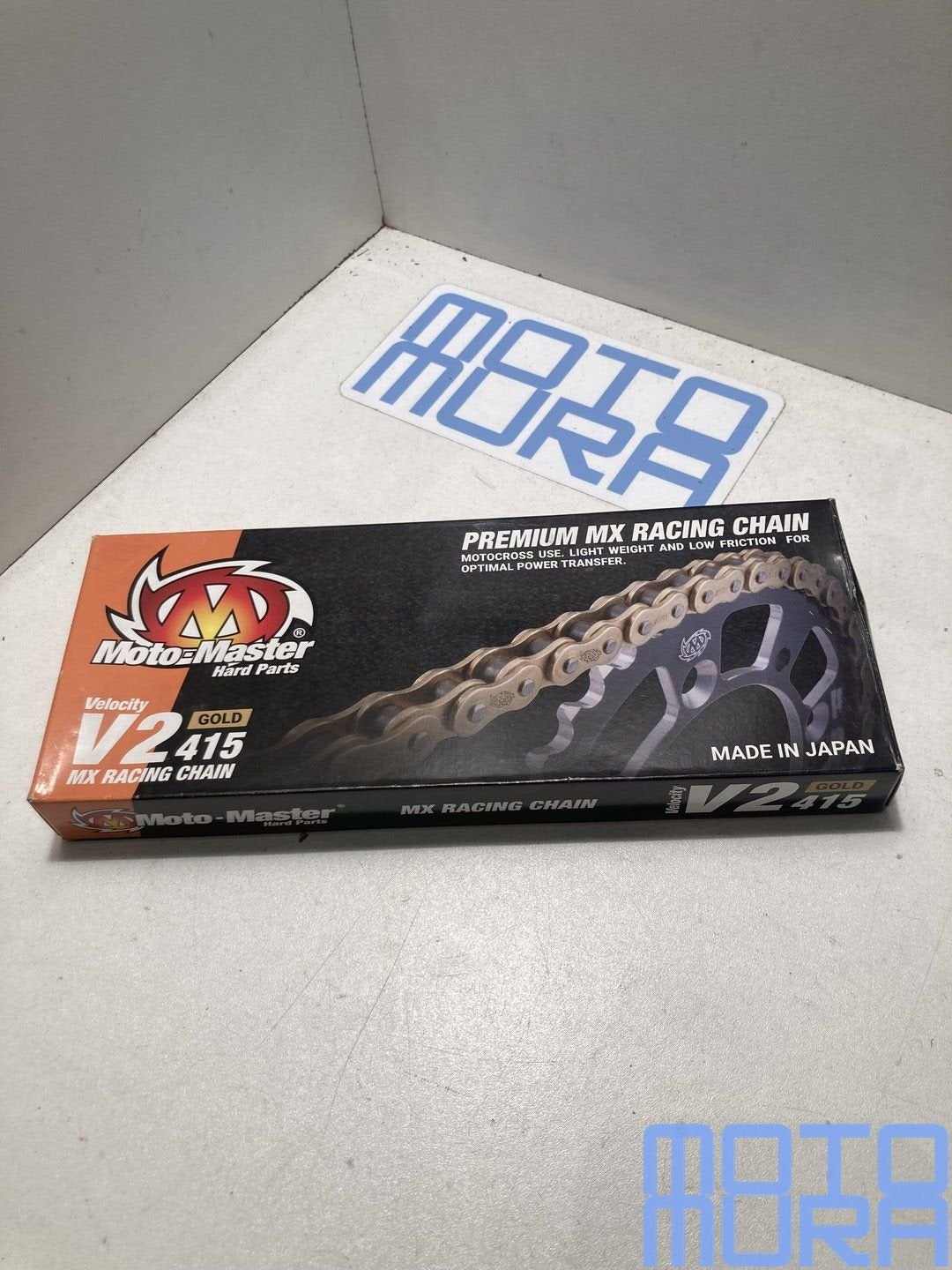Moto-Master Velocity V2 415 Ketting 130 schakels met klinksc, Motoren, -, -, Nieuw, Ophalen of Verzenden